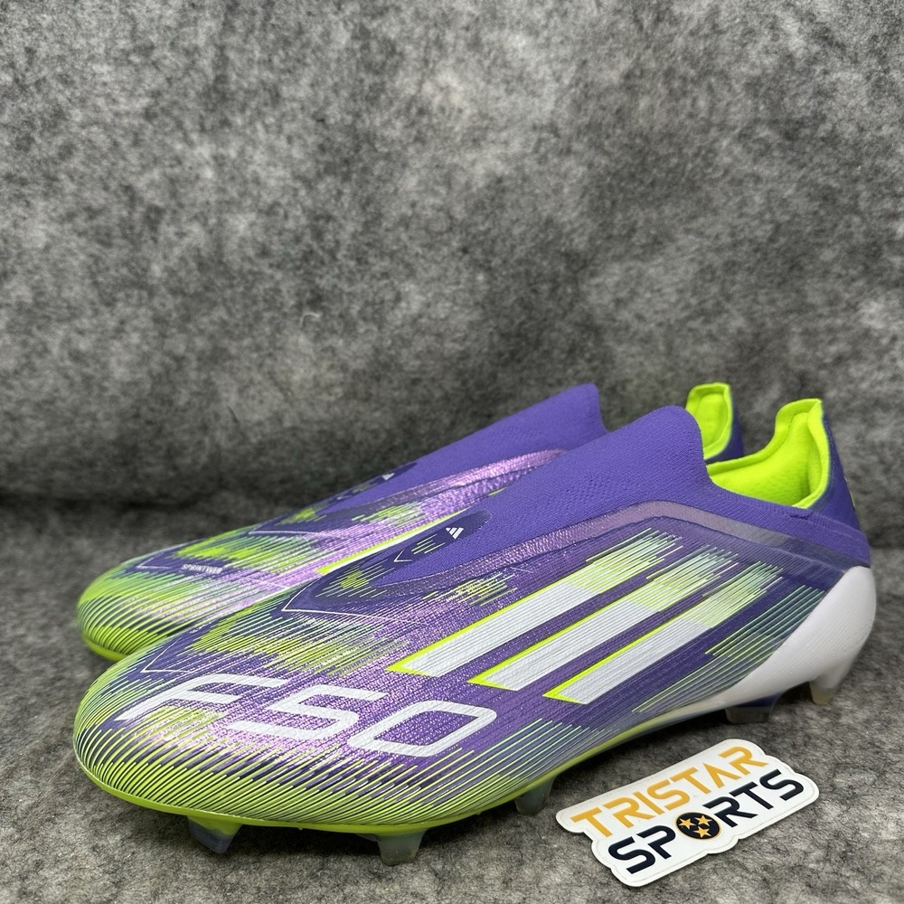 Adidas Adizero F50 Elite LL FG Soccer Cleats Mens Sz 12.5 Purple Radiant Blaze